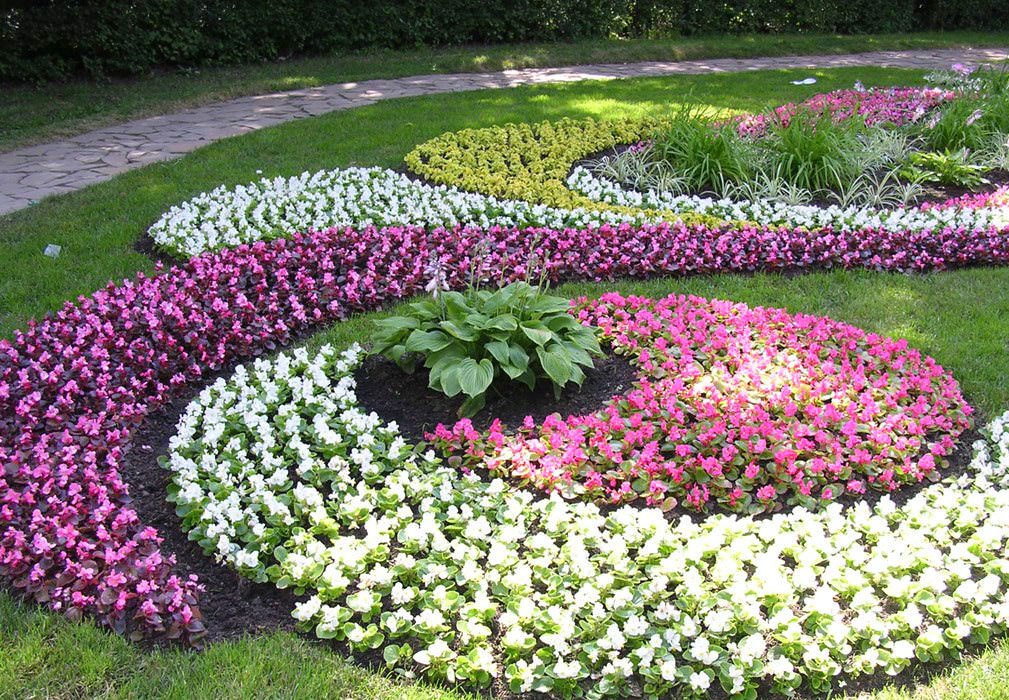 Клумба – это садовые строения с точной геометрической формой