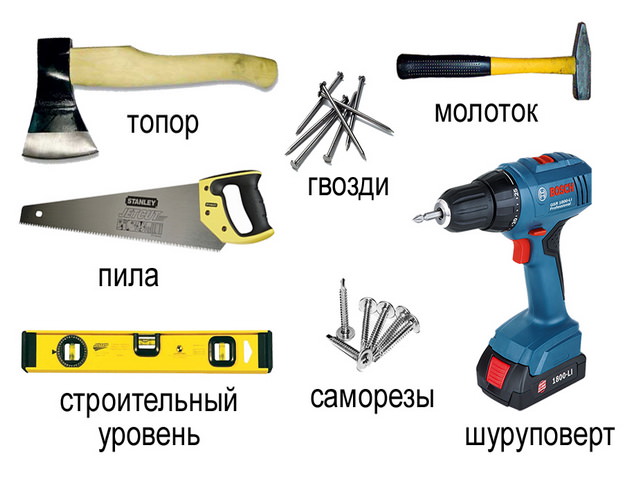 Основные инструменты