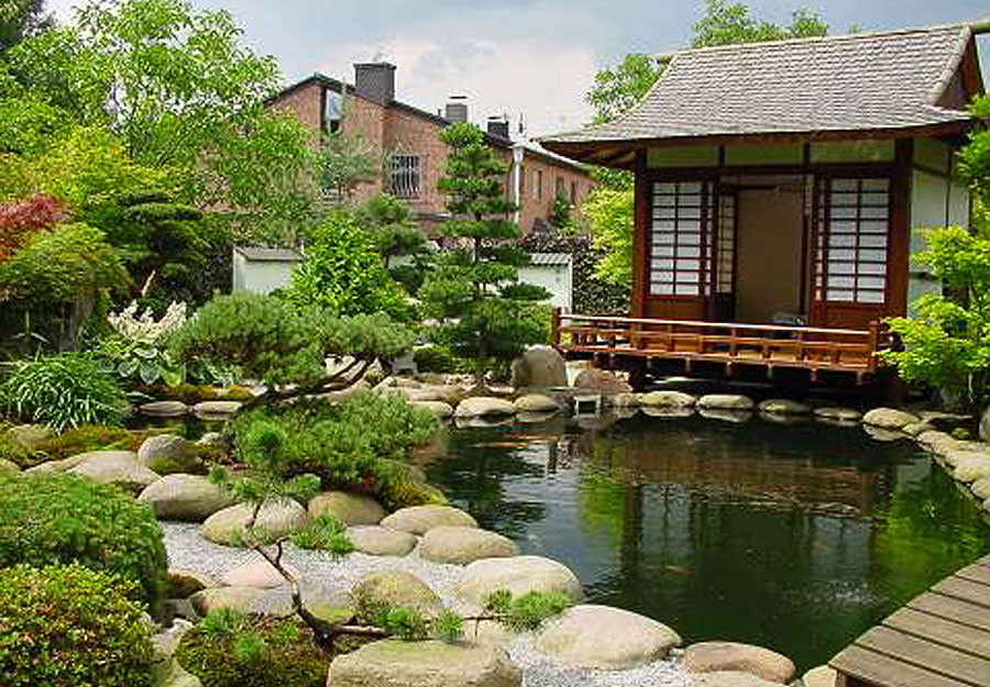 Японский сад и оформление такого ландшафтного исполнения