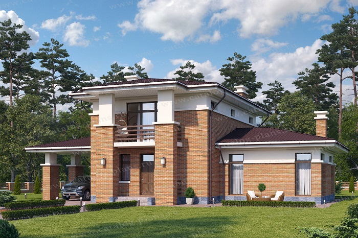 Дома с санузлом под одной крышей: одно- и двухэтажные проекты