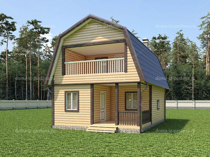 Дома с санузлом под одной крышей: одно- и двухэтажные проекты