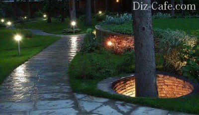 Увлекательные идеи освещения загородного дома и сада + подборка инструкций