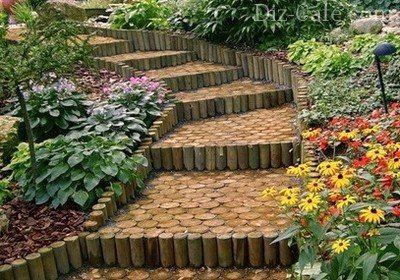 Как сделать ступеньки в саду: оригинальные решения для многоуровневых участков
